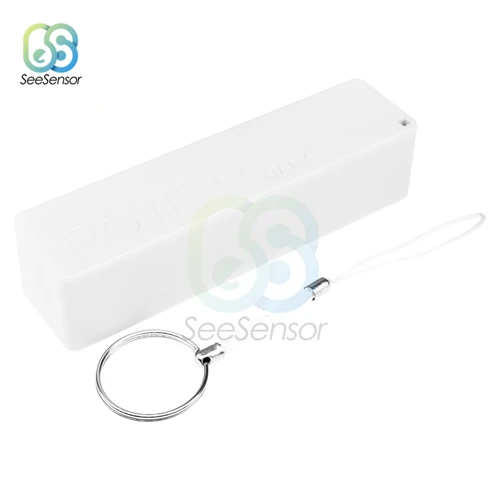 White Power Box DIY Kit детектор металла Комплект DC 3 V-5 V 60 мм детектив Бесконтактный Сенсор плата Модуль гибкий кабель 18650 USB Мощность банка коробки электронные сигареты Kit - Цвет: White Power Box