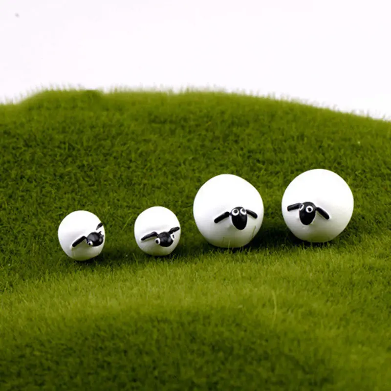 4 шт./лот микро мир бонсай сад небольшой орнамент ландшафтное украшение Шон милые