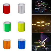 bicycle accessories 5cmx3m reflective bicycle sticker bicycle safety tape white red yellow blue green orange reflective sticker