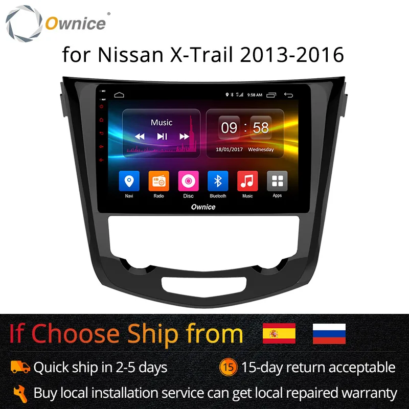 Ownice K1 K2 10 1 ''Octa Core Android 8 32G Автомагнитола DVD плеер с JPS и навигацией стерео для Nissan