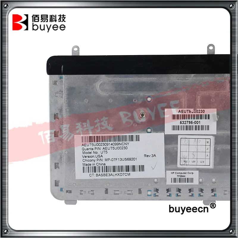 Черно белая клавиатура для ноутбука HP Pavilion DV7 2000 3000 US 90% Новинка|us keyboard|keyboard for hp