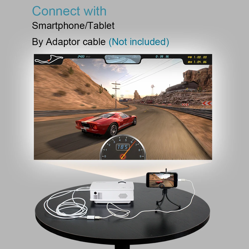 BYINTEK SKY BT140 мини микро светодиодный кинотеатр Портативный видео HD USB проектор для