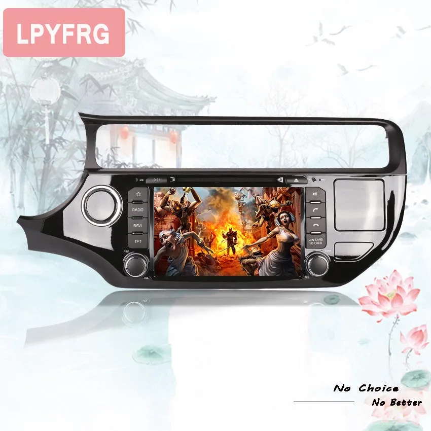 4G RAM Автомобильный DVD плеер для KIA RIO K2 2015 18 поддержка радио GPS навигация ТВ SWC USB