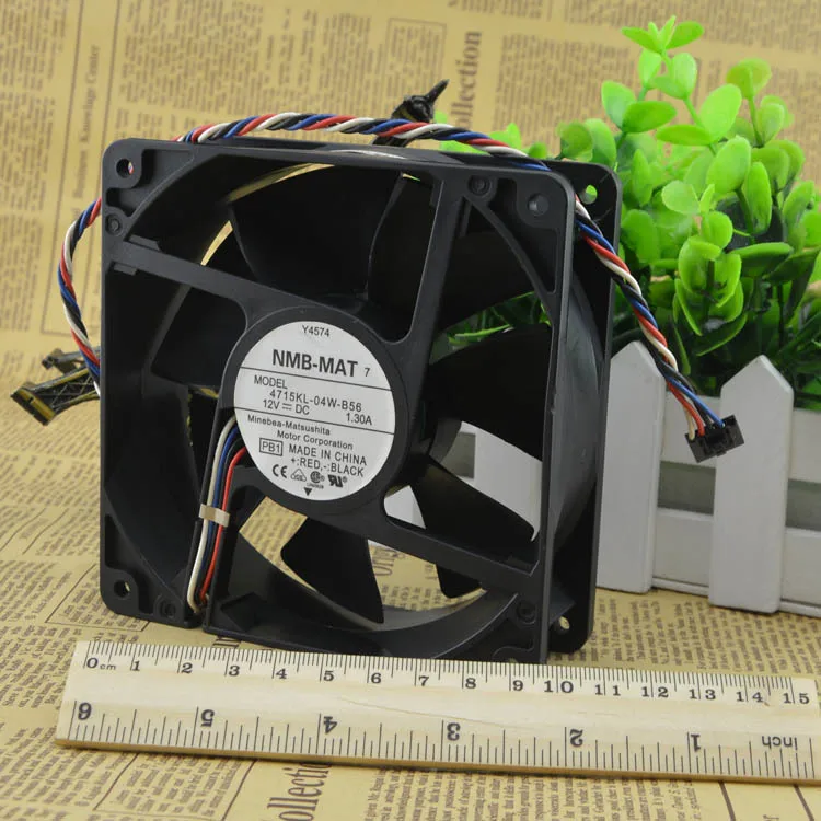 Бесплатная доставка! Вентилятор рабочей станции NMB 12038 12V1.3A D8794 4715KL 04W B56|nmb fan|12038 fanfan