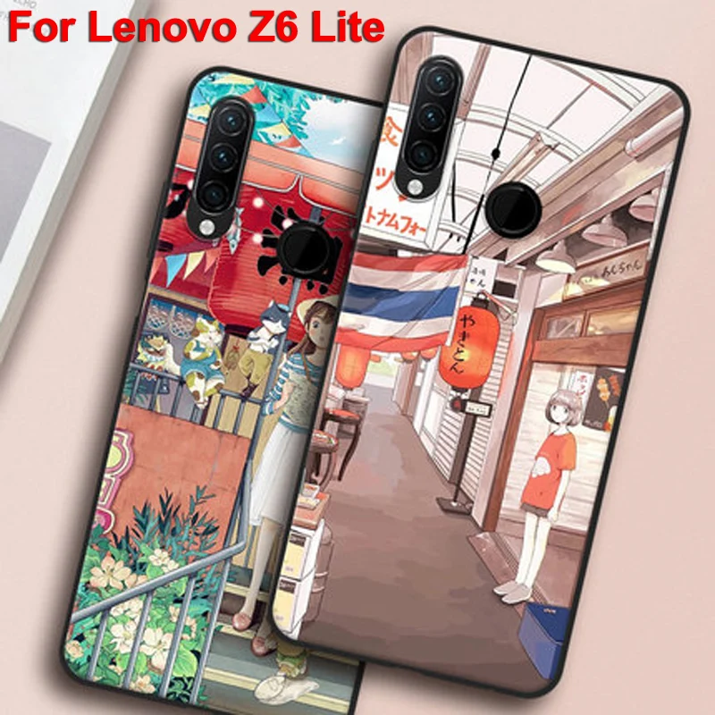 Чехол для Lenovo Z6 Lite тонкий мягкий Силиконовый ТПУ чехол девочек Z6Lite Z 6 оболочка L38111