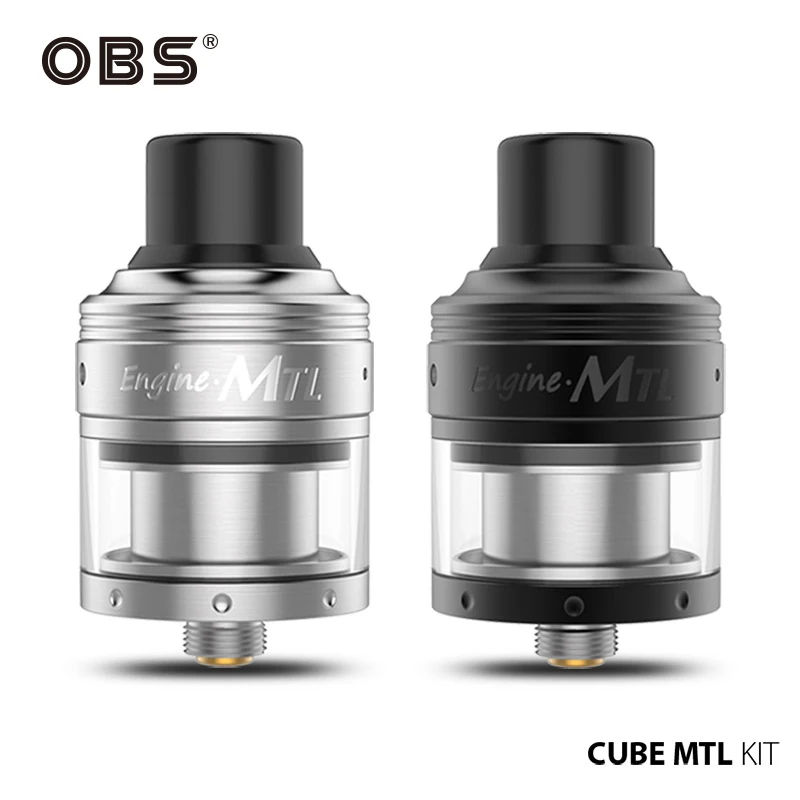 Атомайзер для электронных сигарет OBS Engine MTL 2 мл RTA испарителя OBSCube комплект 510
