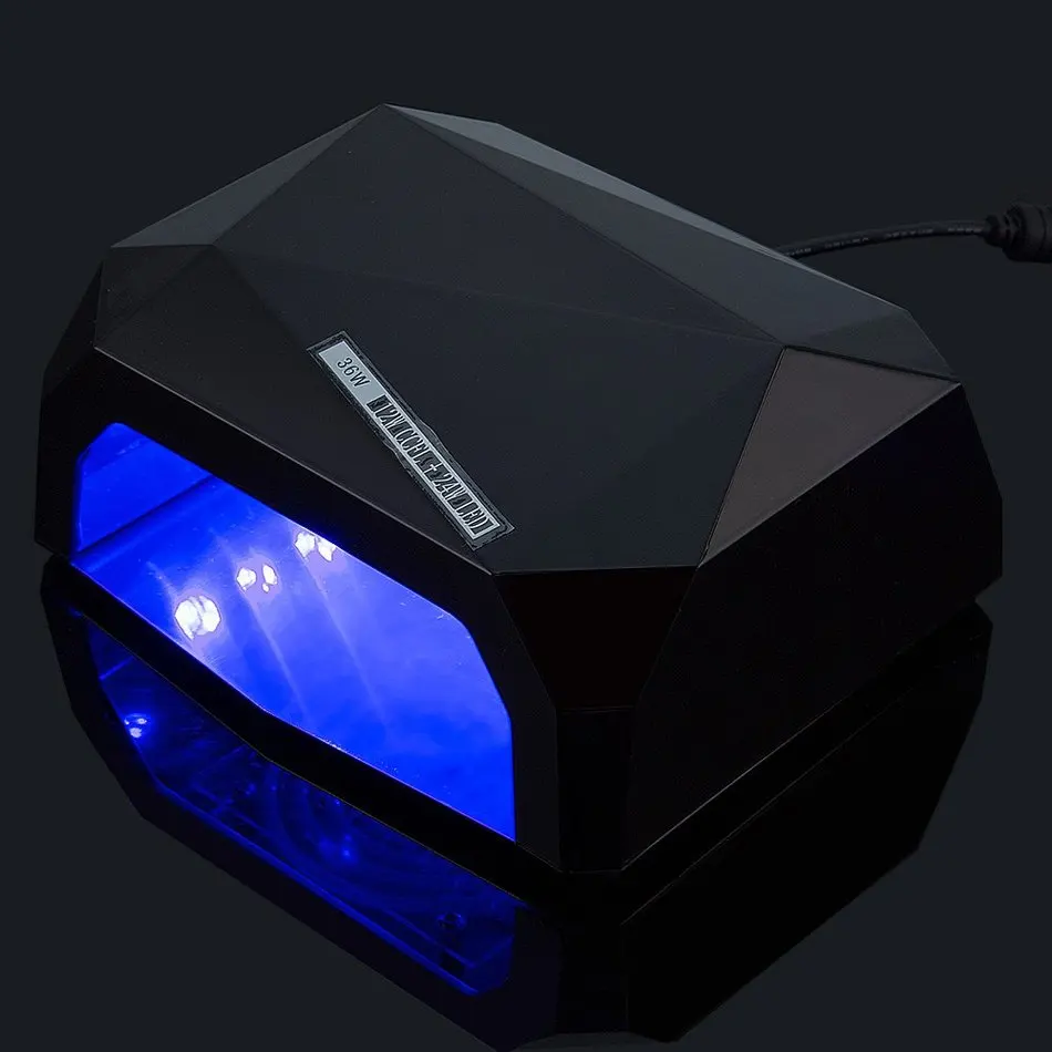 36 Вт Авто УФ светодиодный лампы Сушилка для ногтей солнечного света 365 405nm в форме