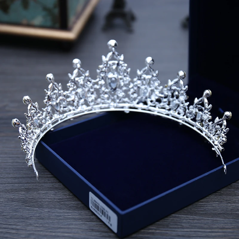 Cristal Tiara повязка на голову Casamento Da Coroa Cocar para As muheres Moda Acessorios Cabelo Nupcial Borda | Украшения и