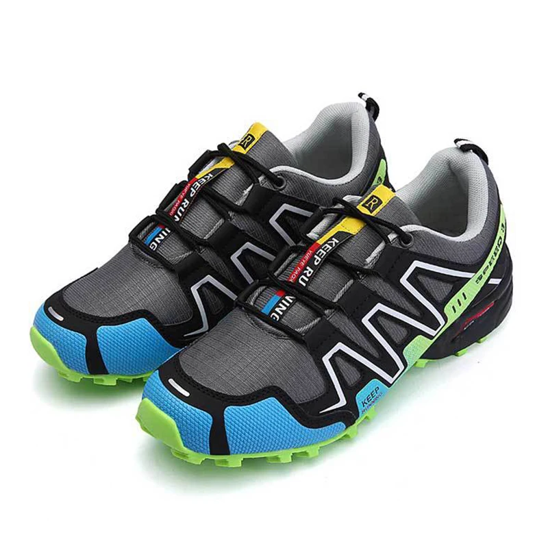 Large Size Hiking Shoes for Men Outdoor Sneakers Climbing Mountains Accessory Non-slip Breathable Sport Spring Autumn | Спорт и