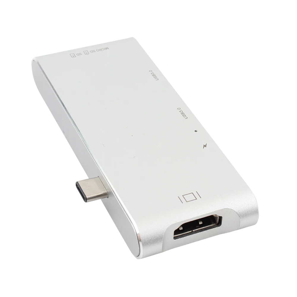 HDMI USB-адаптер KEMBONA с выходом 4K портами USB 3 0 слотами для SD-карт и Micro SD | Компьютеры