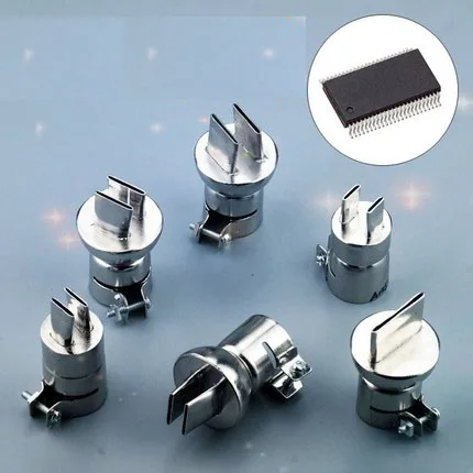 

4pcs Air nozzle for Soldering station 850 Hot Air Gun BGA Nozzles SOP demolition welding 1131 1132 1133 1134 Hot air gun nozzle
