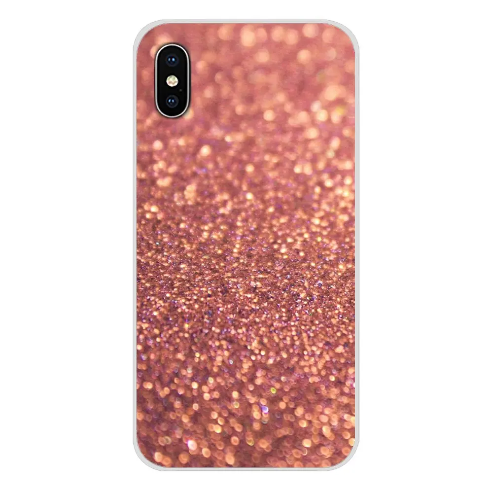 Прозрачный чехол из ТПУ Enjoy серебристо Розовый Блестящий арт для LG G3 G4 Mini G5 G6 G7 Q6 Q7