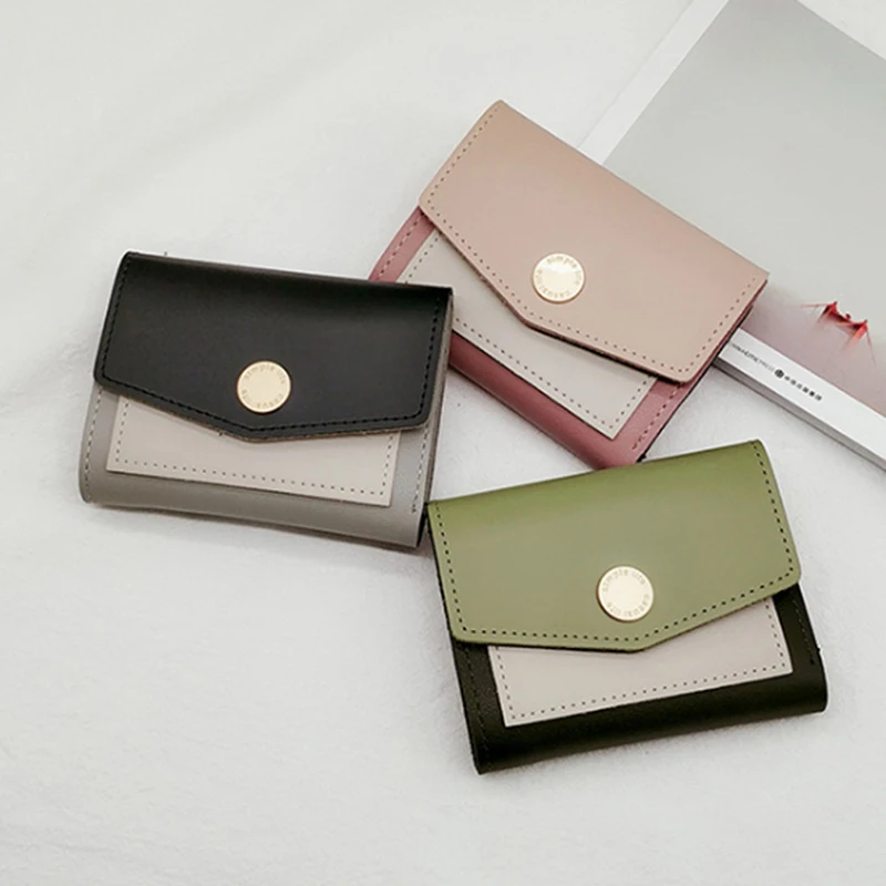 

Womens Wallets And Purses Women Simple Retro Hasp Short Wallet Coin Purse Card Holders Handbag