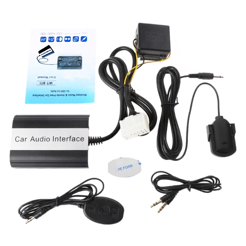 Автомобильный Bluetooth комплект громкой связи MP3 AUX адаптер Интерфейс для Toyota Lexus 5 +