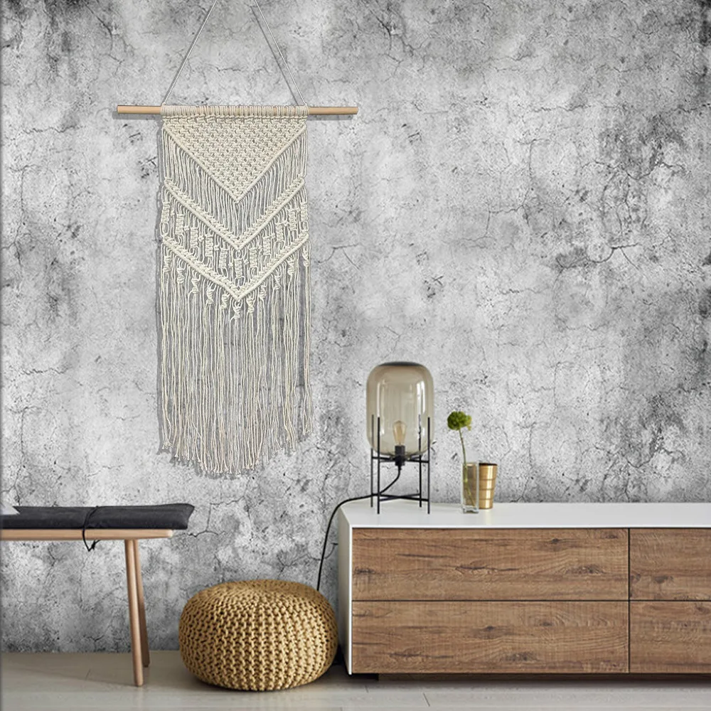Wall Art Handmade Bohemian Hanging Tapestry with Lace Fabrics Decoration Best Gift | Дом и сад