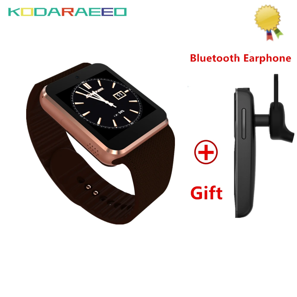 Qw08 Bluetooth Wifi Smart Watch Android 4.4 MTK6572 Dual Core 1.3 GHz ROM 4GB RAM 512M Smartwatch For iOS+Free Headset | Электроника