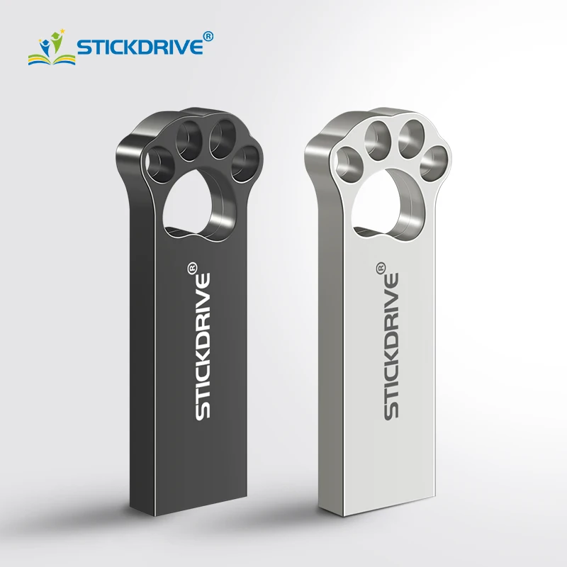 Новый Usb флеш-накопитель 128 ГБ серебристая металлическая Флешка 64 32