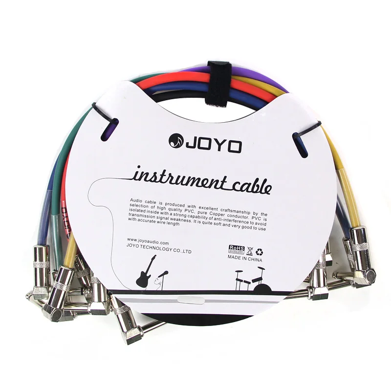 1 шт JOYO CM 05 6 3 мм мужчина до штекер Экранированный моно кабель 1.2ft Длина|Детали и