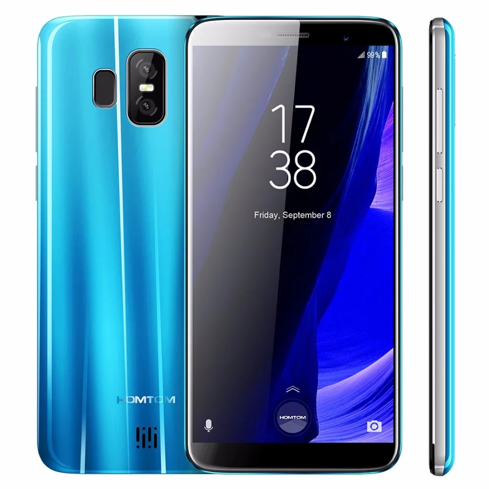 HOMTOM S7 смартфон соотношением сторон 18:9 3 ГБ + 32 г MTK6737 четыре ядра процессор 5