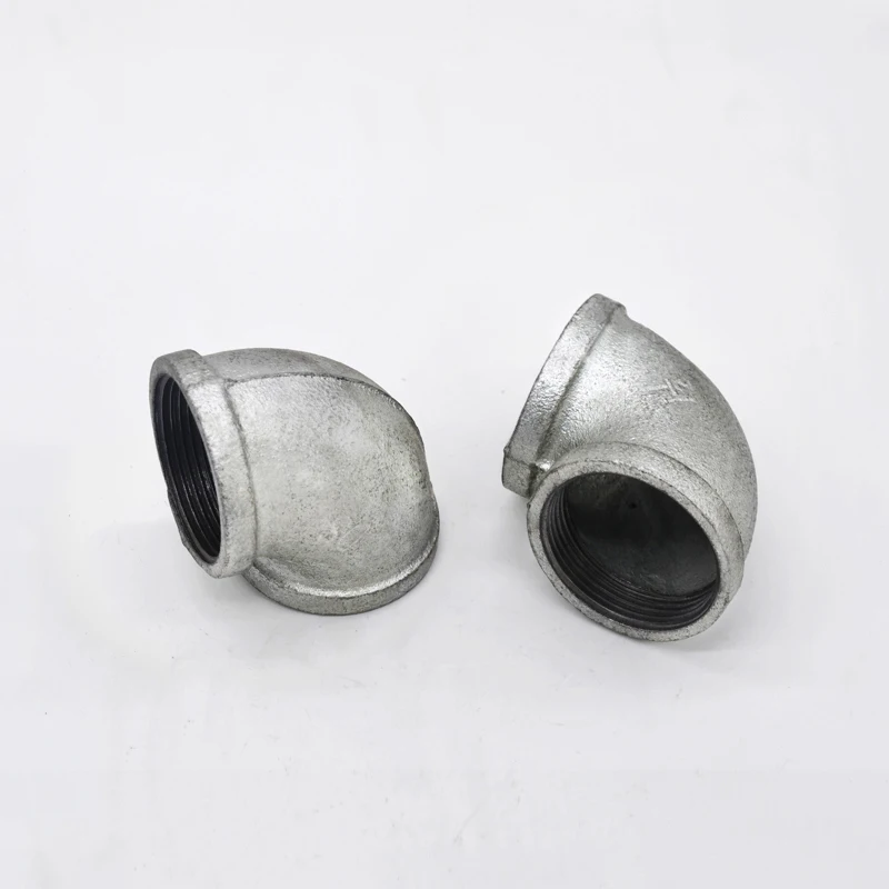 1 шт./лот 1/4 &quotфитинговые локти из ковкого железа равные углу 90 градусов