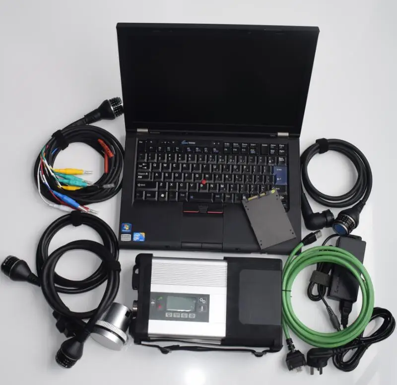 for Benz sd connect c5 with software ssd V2019.03 in Car Diagnostic Laptop T410 i7 &amp 4g ready use |