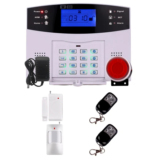 Option2 Беспроводной умный дом безопасности GSM сигнализация дом домофон дистанционное управление Автонабор сирена сенсор комплект - Цвет: Option2