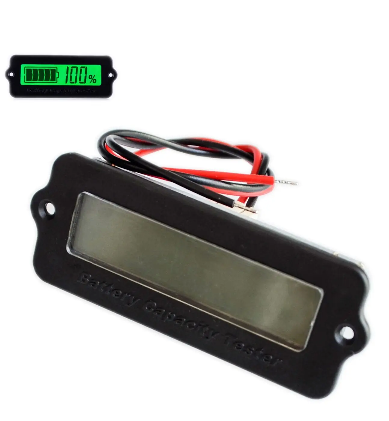 Зеленый 12V LY6W свинцово кислотный Батарея Ёмкость индикатор цифровой ЖК Дисплей