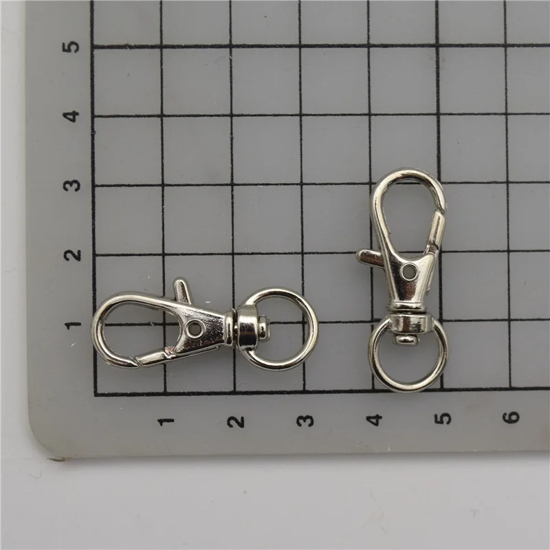 Застежка карабин металлическая 100 шт. 32 мм|jewelry making accessories|making accessoriesdiy jewelry accessories |