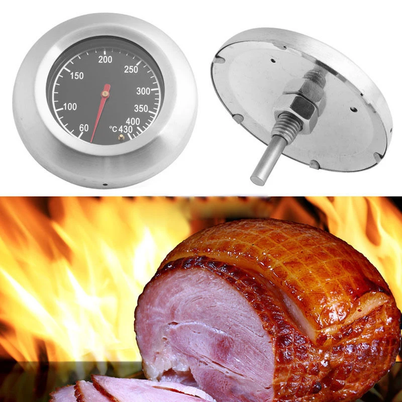 Прочный из нержавеющей стали барбекю яма курильщик гриль термометр датчик