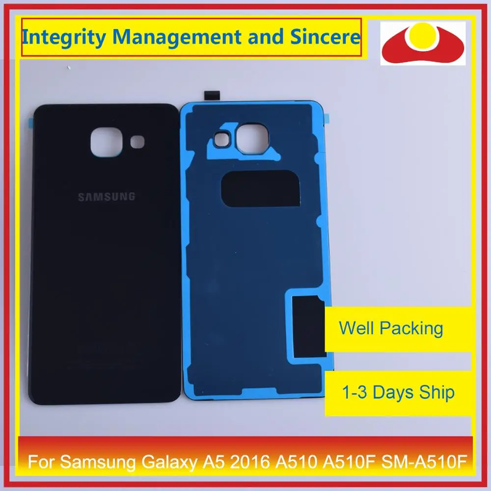 Оригинальный чехол для Samsung Galaxy A5 2016 A510 A510F корпус с аккумулятором задняя крышка
