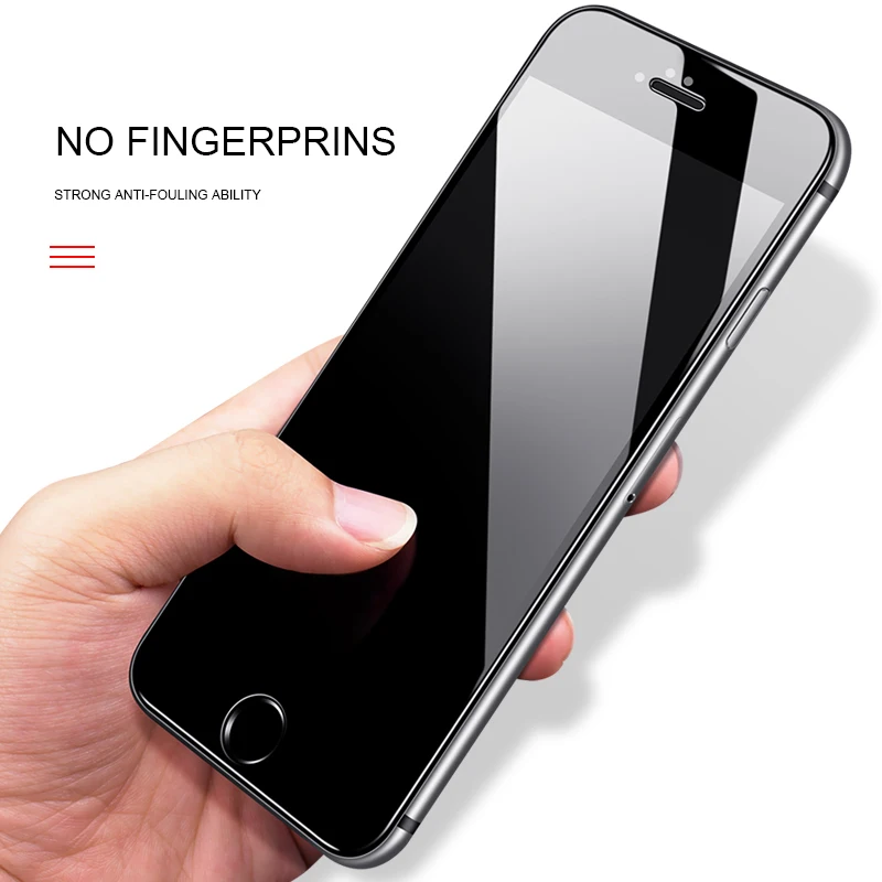 Caseier 5D закаленное стекло для iPhone X 6 6s 7 8 Защитная пленка экрана Galss 6S Plus 5 5S SE