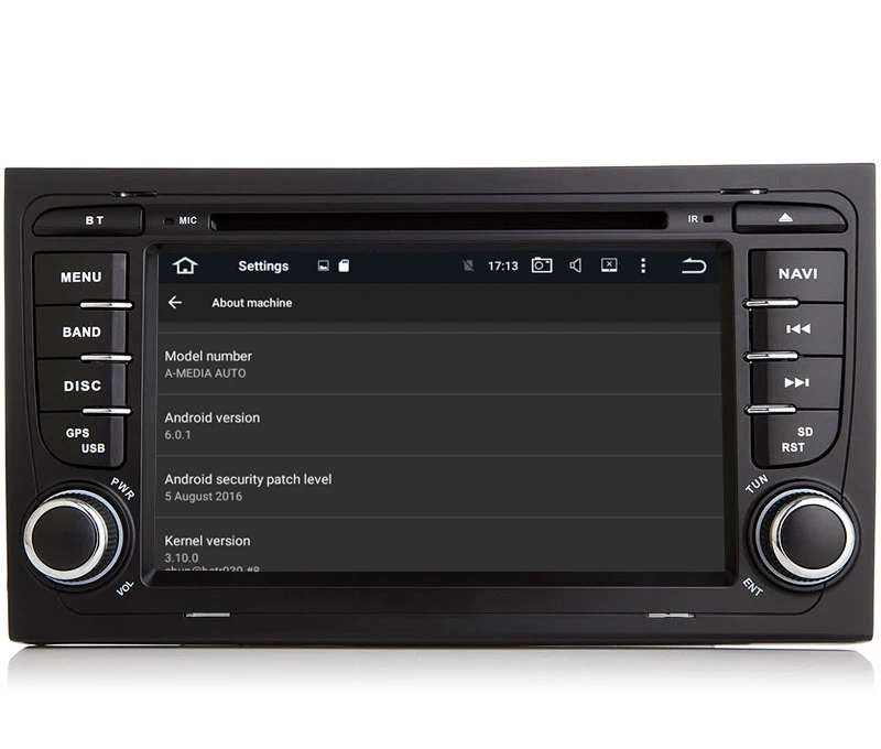 Восьмиядерный 2G RAM 32G ROM Android 6 0 Автомобильная навигационная система GPS DVD плеер