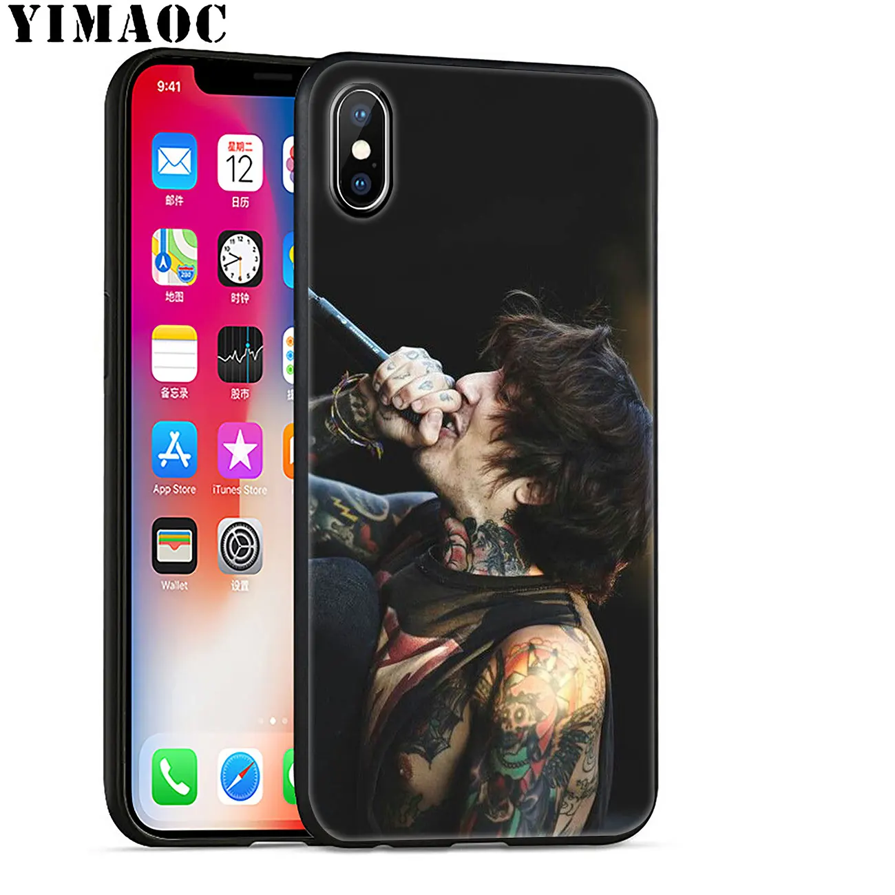 Мягкий силиконовый чехол YIMAOC Oliver Sykes Bring Me the Horizon bmth для iPhone 11 Pro XS Max XR X 6 6S 7 8 Plus 5 5S SE