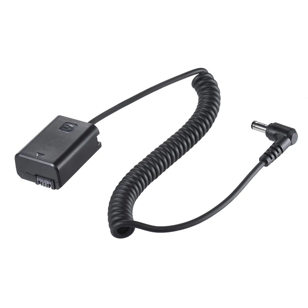 Andoer NP FW50 адаптер муфта с разъемом DC для Sony A7 A7II A7R A7S A7RII A7SII A6000 A5000|Кабели передачи
