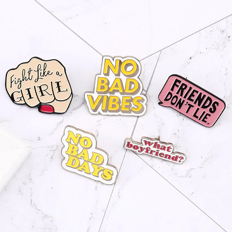 Феминистские шпильки великолепное предложение Брошь для женщин девочек не