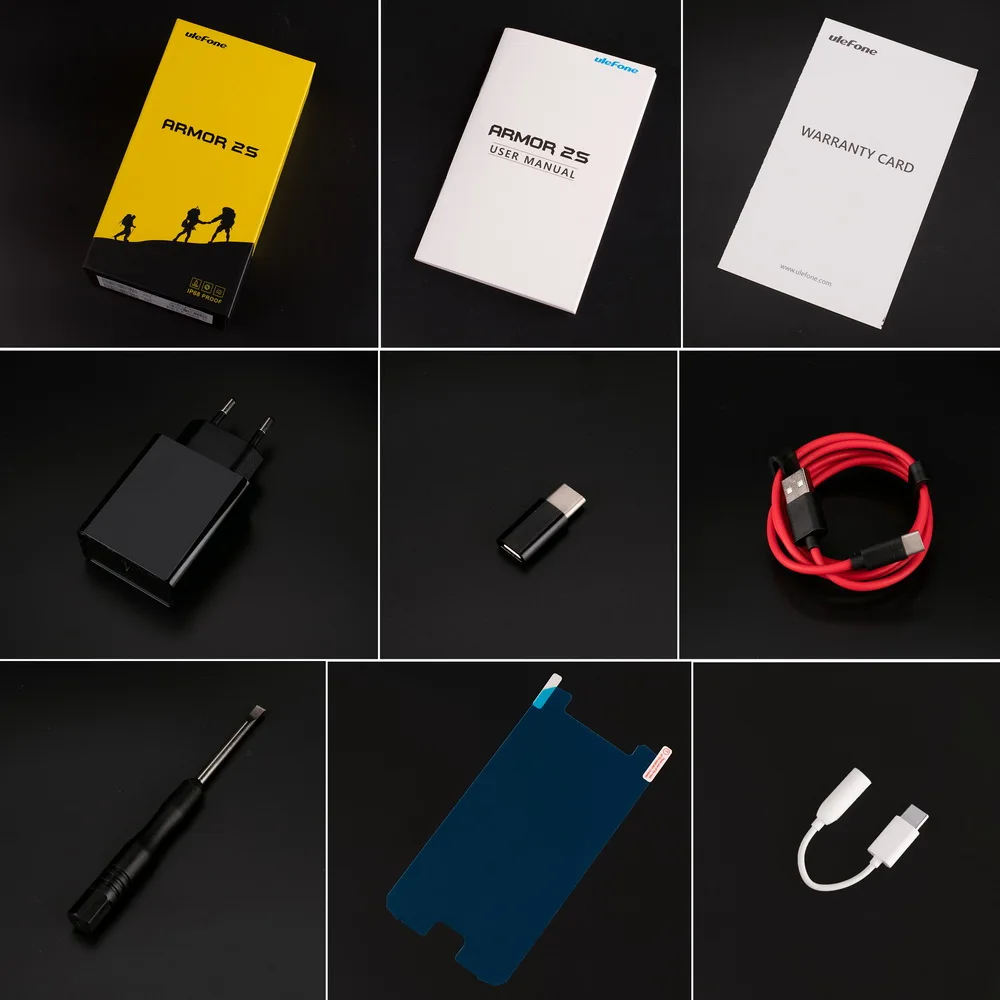 Ulefone Armor 2S IP68 водонепроницаемый мобильный телефон Android 7,0 5," FHD MTK6737T четырехъядерный 2 ГБ+ 16 Гб 4G глобальная версия смартфона