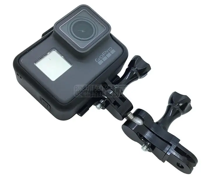 CNC алюминиевый Универсальный Двойной Шарнирный держатель адаптера для GoPro Hero 7/5/4