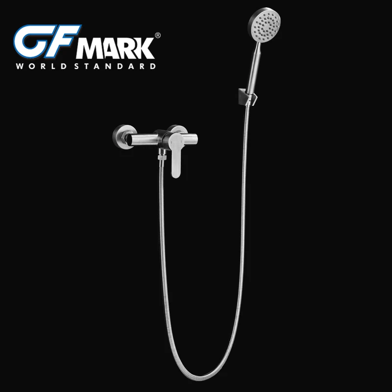 Набор для душа GFmark матовый смеситель из нержавеющей стали SUS304 с настенным