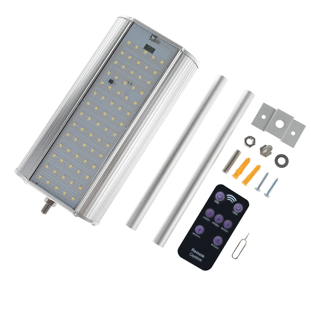 70 светодиодный s IP65 1100LM солнечный уличный фонарь Панель движени Сенсор