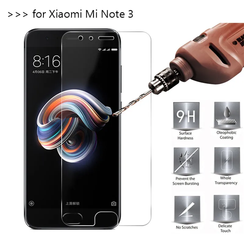 2.5D 9H Премиум Закаленное стекло для Xiaomi Mi Note 3 Note3 5 дюймов Защитная пленка