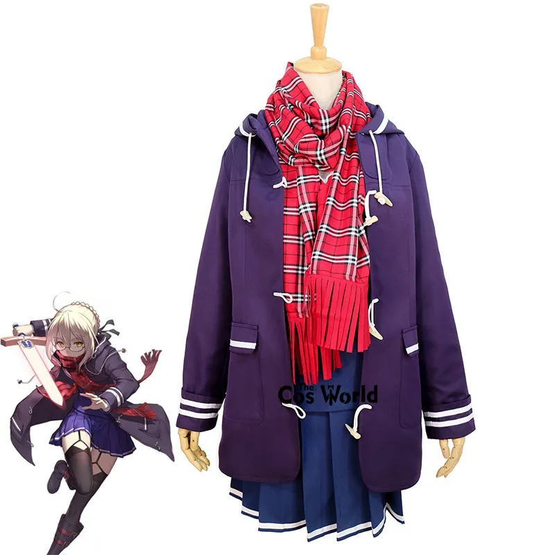 FGO Fate Grand Order Saber таинственная героиня х альтер костюм моряка платье куртка