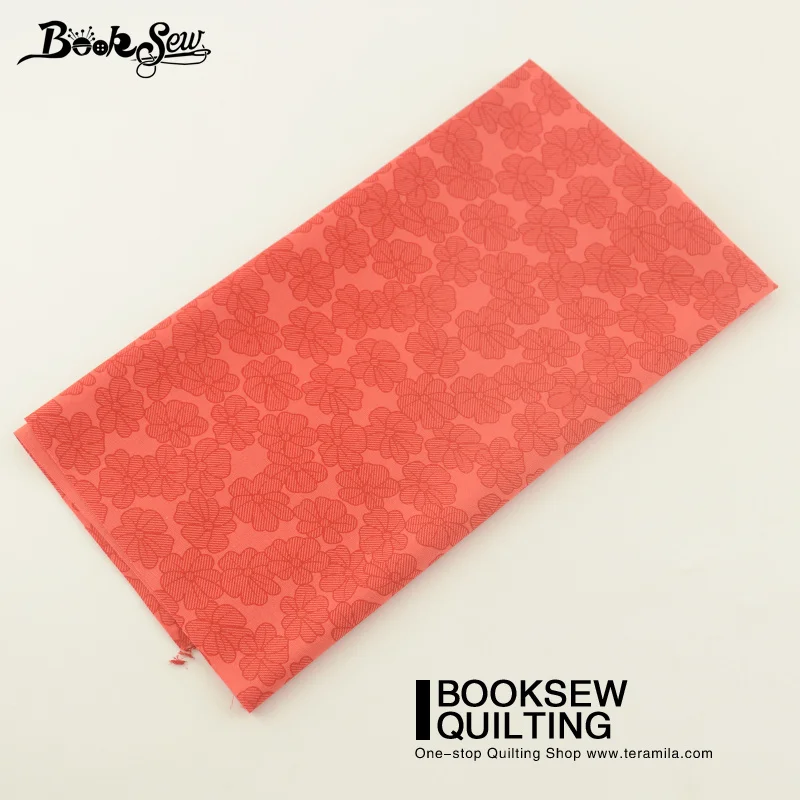 Домашний текстиль Booksew красная подушка с цветочным принтом хлопковый саржевый