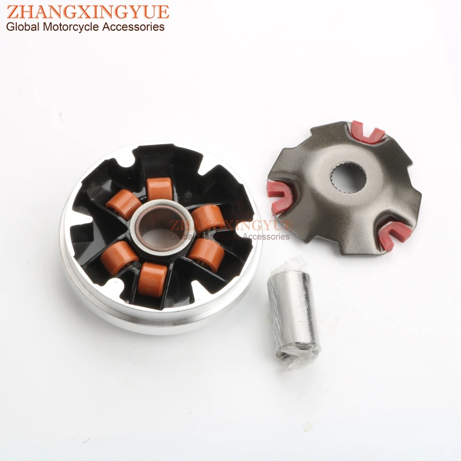 Производительность вариатор набор w / 9g ролики для Suzuki AG50 AG 50 2 тактный|variator belt|ad50set