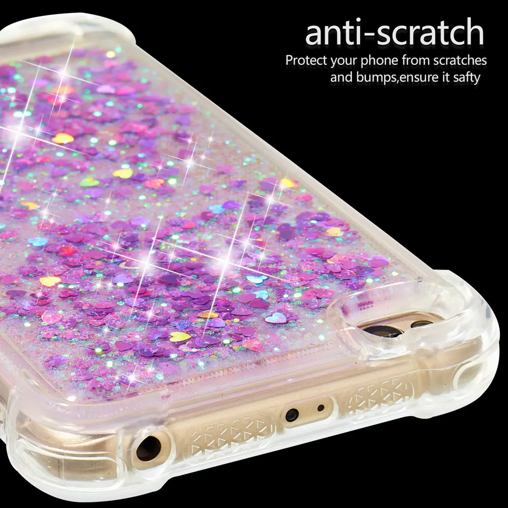 Case for Xiaomi Redmi 5A Redmi5A Dynamic Flow Liquid Flash Crystal Clear Back Cover A5 Hongmi5A Housing |