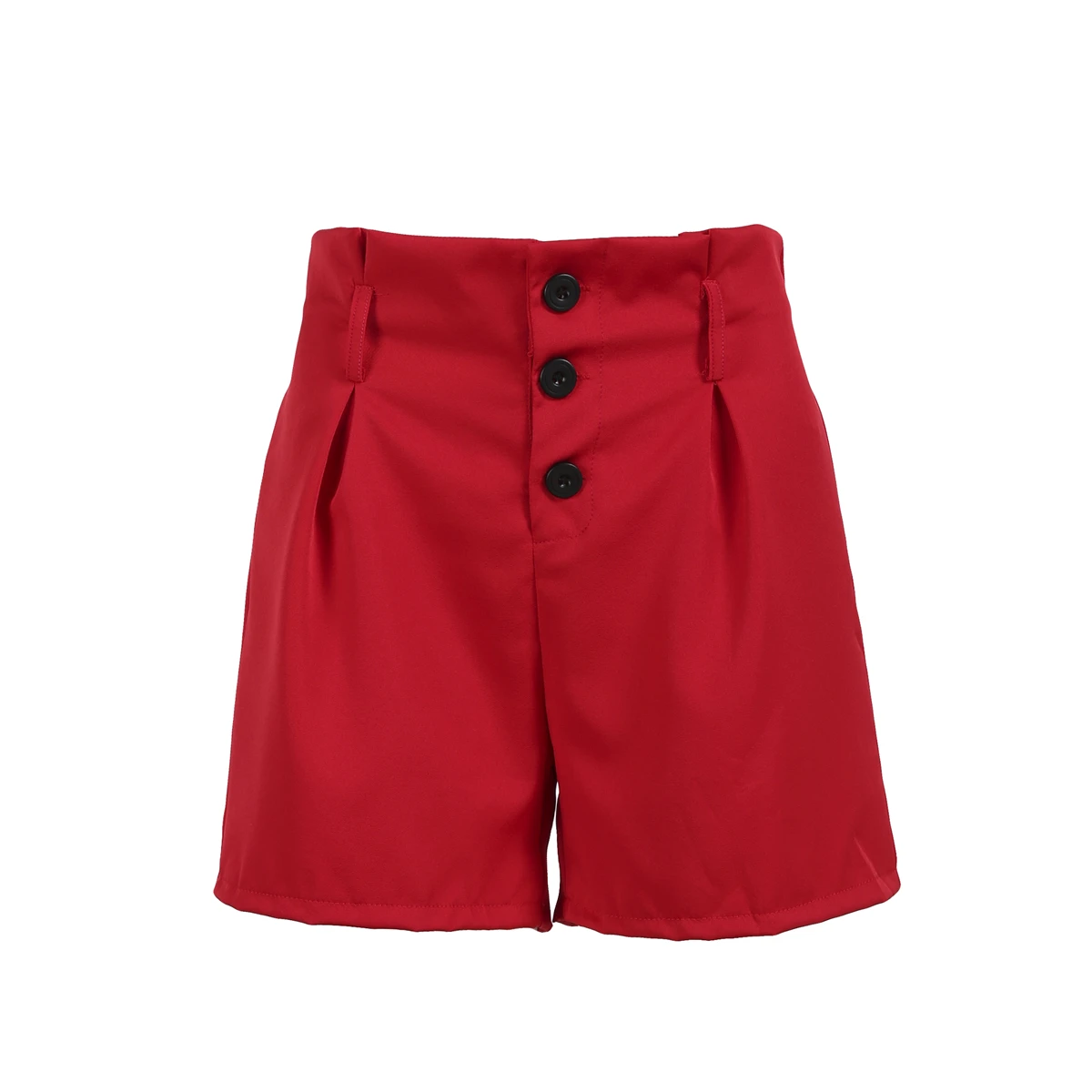 

Hirigin 2019 Summer Newest Ladies Women's High Waist Casual Beach Hot Button Mini Shorts Trousers