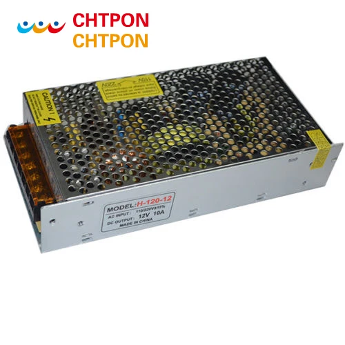 1 шт. 10A 120 Вт светильник ing трансформаторы 100V 265V AC к DC 12V переключатель Питание