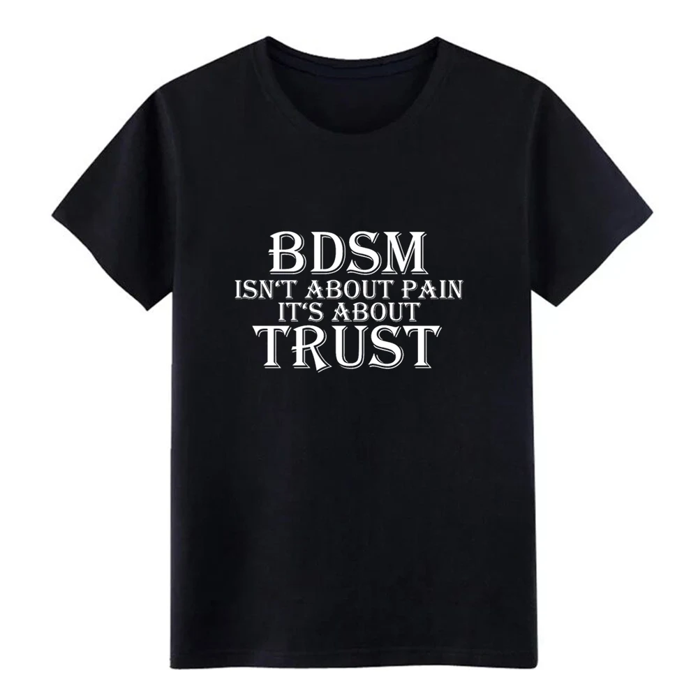 БДСМ Trust Slave Dom submissible Sub Bondage футболка дизайн хлопок о образным вырезом