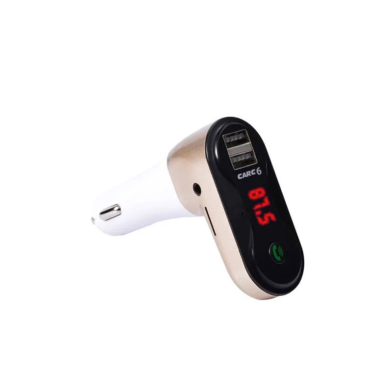 Bluetooth автомобильный комплект Автомобильное зарядное устройство fm передатчик MP3