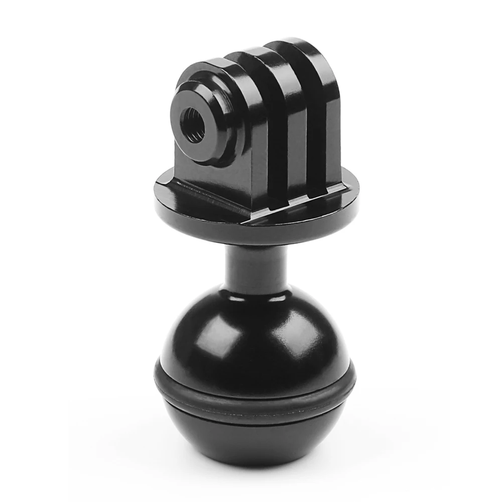 SHOOT CNC алюминиевая шаровая Головка штатива для Go Pro Hero 7 6 5 Black Xiaomi Yi 4K Sjcam Sj4000 Eken H9r