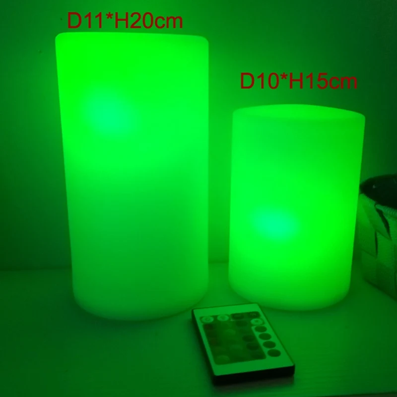 D11 * h20 см Светодиодная лампа для настроения 16 цветов светодиодная Ночная